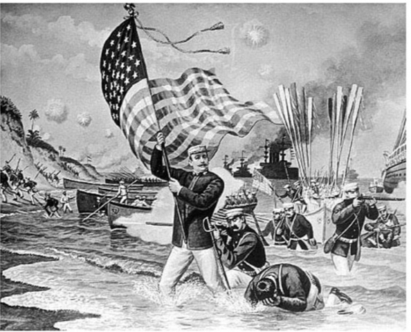 Se realiza el desembarco Estadounidense en Guánica