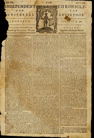 Newspapers are first published in London
