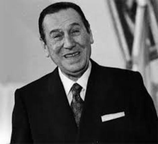 PERON, Juan Domingo 1952-1955
