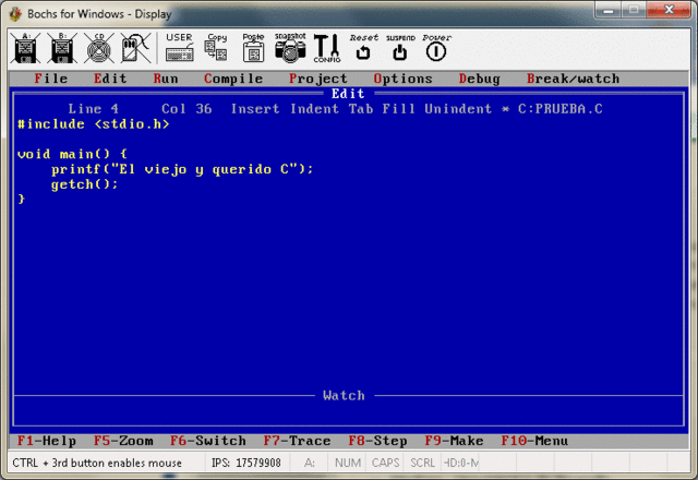 Primer contacto con el computador