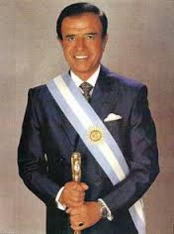 MENEM, Carlos Saúl 1989 - 1995