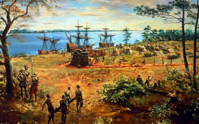 Virginia becomes the first colony