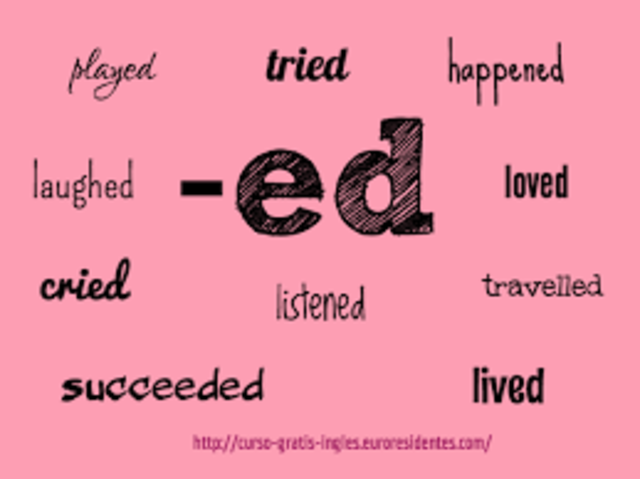 La estructura del "pasado simple"