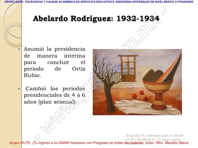 Reformas a la Ley de Secretarías de Estado 1932