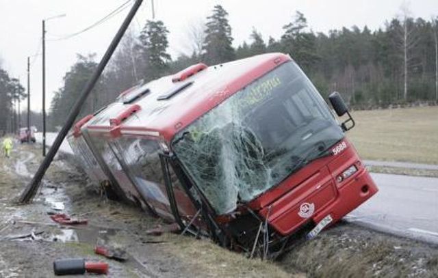 Buss olycka