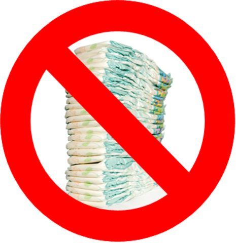 Deixo d'anar amb bolquers.