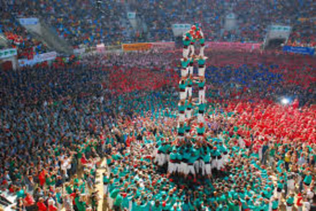 Castellers són declarats patrimoni de la humanitat (cultural)