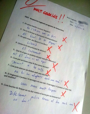 El meu primer examan...