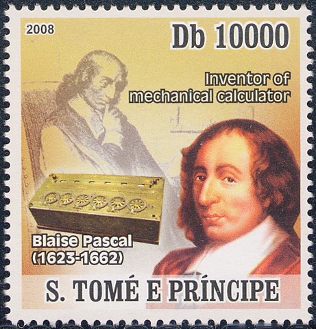 Creo en parís una máquina para sumar