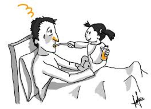 Accidente de mi tio.