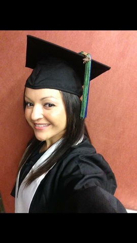 Graduated with my associates Degree