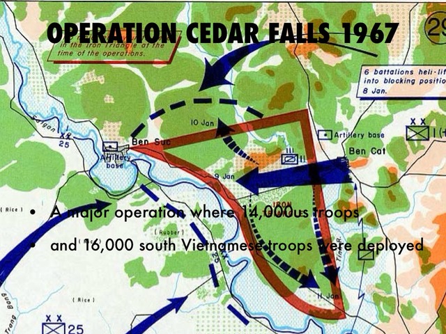 Vietnam- Operation Cedar Falls