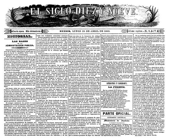 Bases para la Administración de la República