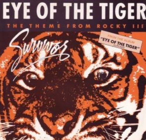 Eye of the Tiger reaches #1 on the Billboard Charts