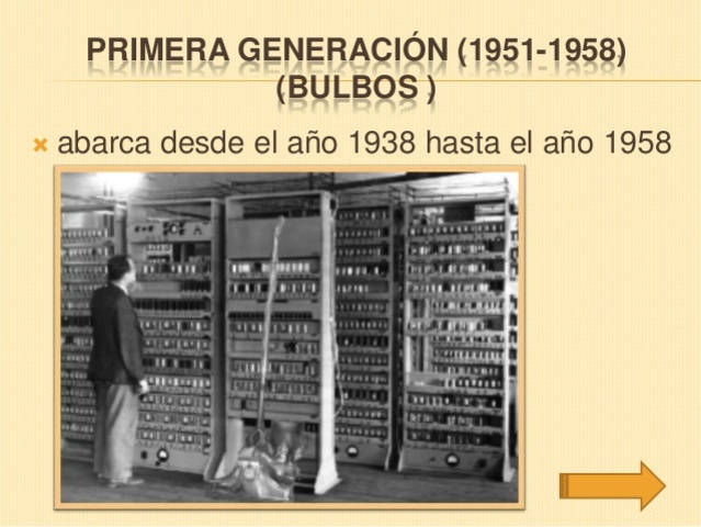 final de la primera generacion