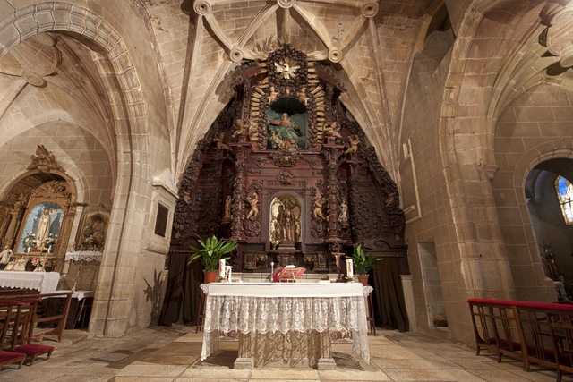 Iglesia Rocamador. Interior.