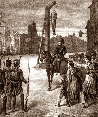 Execució de Rafael del Riego