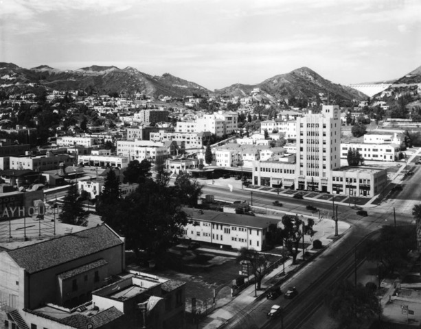 The first studio in Hollywood