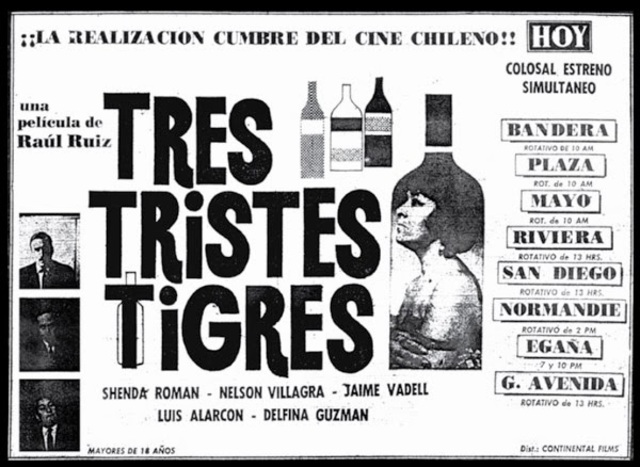 Estreno de "Tres Tristes Tigres"