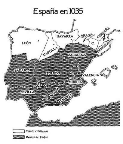 Consolidación de los tres reinos: Castilla, Aragón y Navarra.