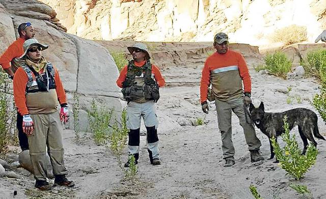 Equipo "Topos" desarrolló busqueda de Kurt Martinson