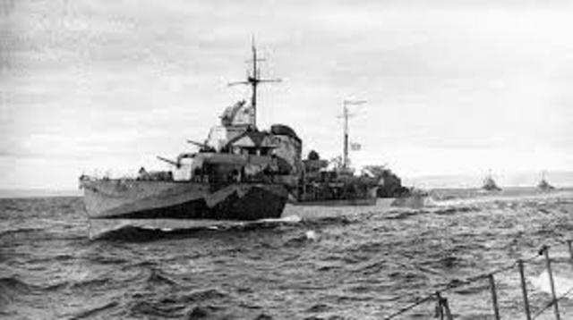 El convoy de la Marina sale de Guantanamo, Cuba, hacia Puerto Rico