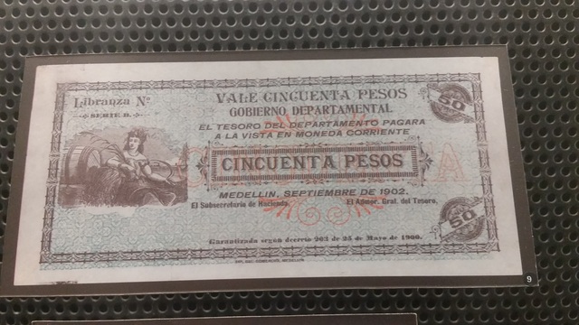 Billete cincuenta pesos