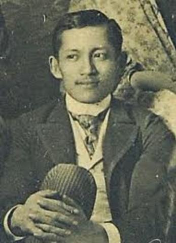 Pagbisita ni Rizal sa Botanical garden sa Macau