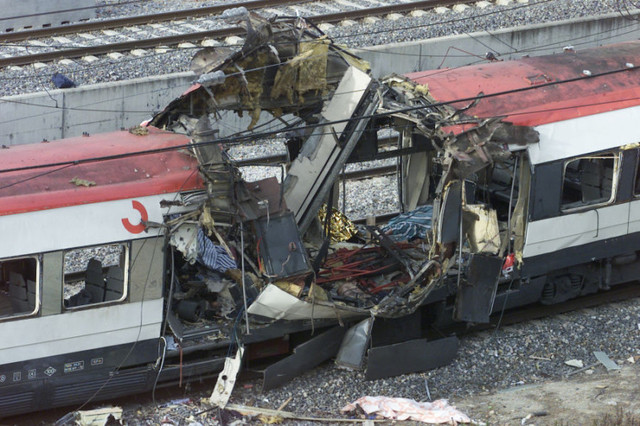 Atentas a Madrid a la estació de Atocha ( política i social )