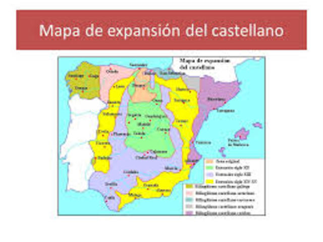 Expansión del castellano en España