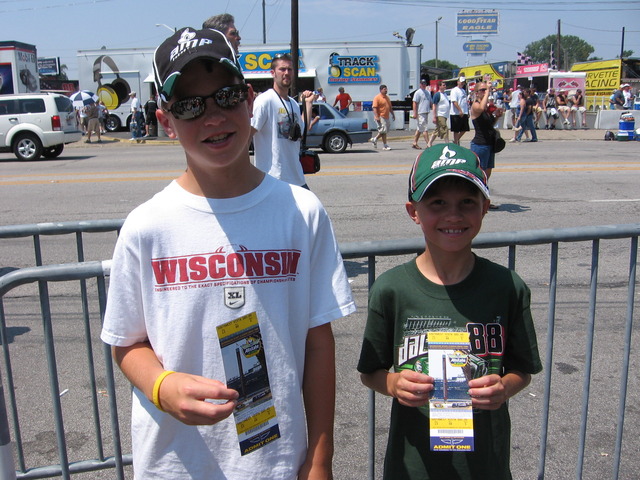 when i went to a nascar race