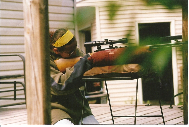 I learned how to shoot a gun.