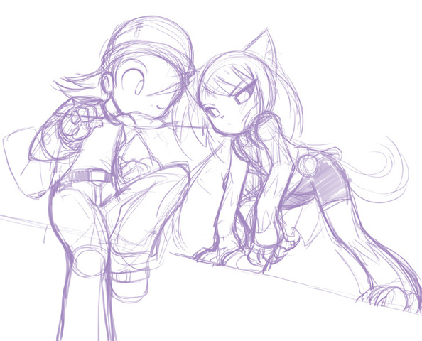 I was more interested in drawing