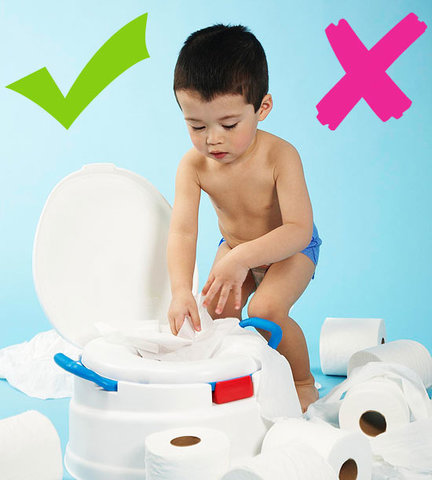 Steven's potty training: Autonomy vs. Shame and Doubt