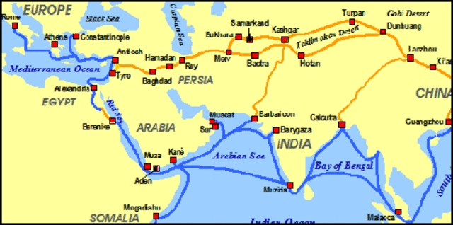 Silk Routes 206-220 BC