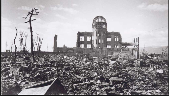 Bomb dropped on Hiroshima