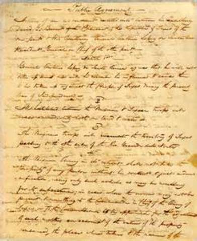 the Treaties of Velasco are Signed