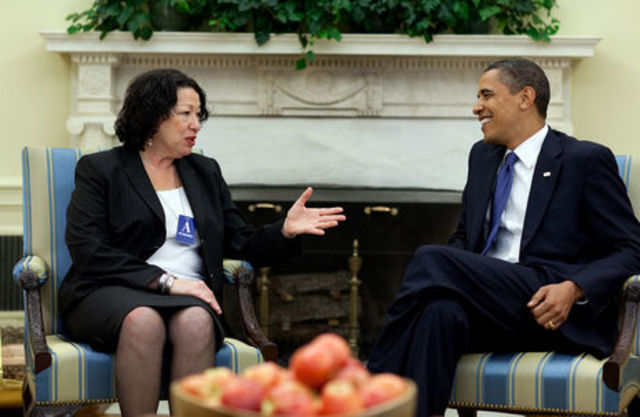 Barack Obama Nominates Sonia to the US Supreme Court