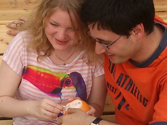 Tiger say to Asya "I Love your"