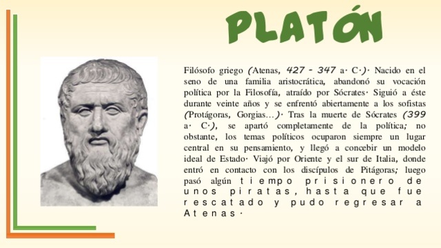 Platón (427 - 347)