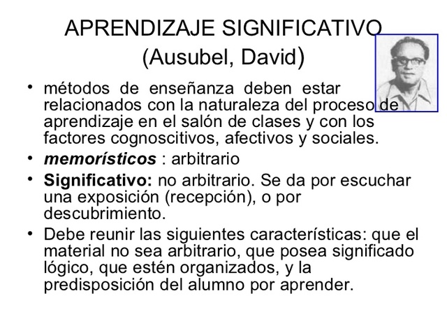 David Ausubel