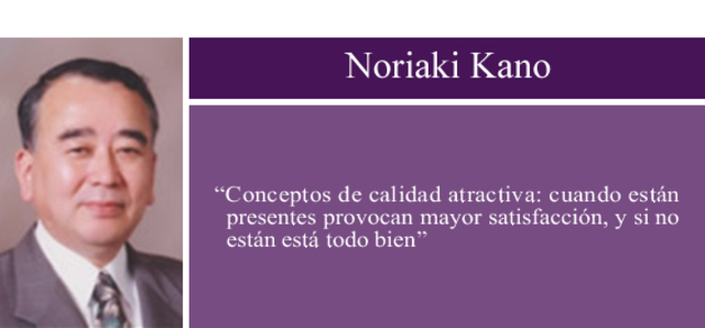 Noriaki Kano-Modelo de Kano