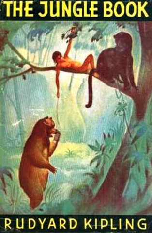 Rudyard Kipling wrote "Jungle Book" (Art)