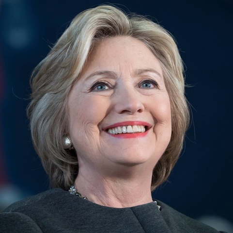 Hillary Clinton begins running