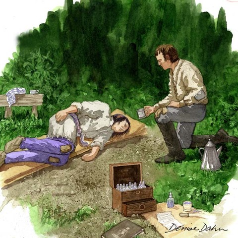 A place where there was an illness