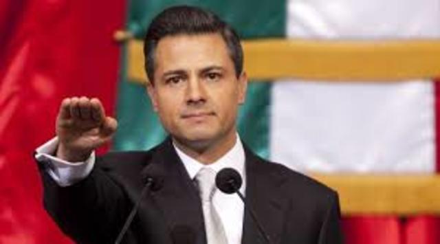 Enrique Peña Nieto : Dic 1, 2012 a  Nov 15, 2016