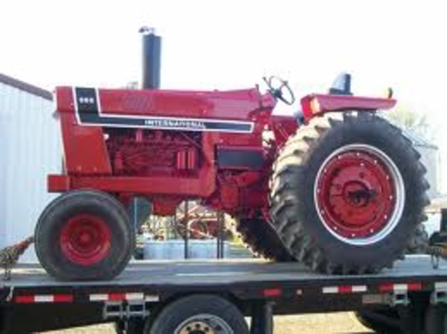 Learned to drive tractor.