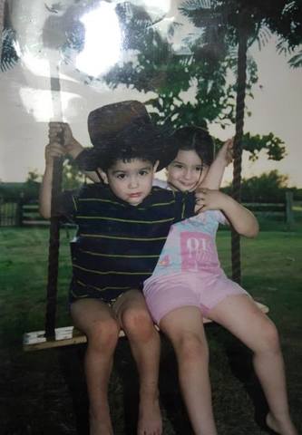 A memorable day with my little brother