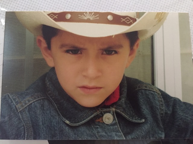 First ride on horse.