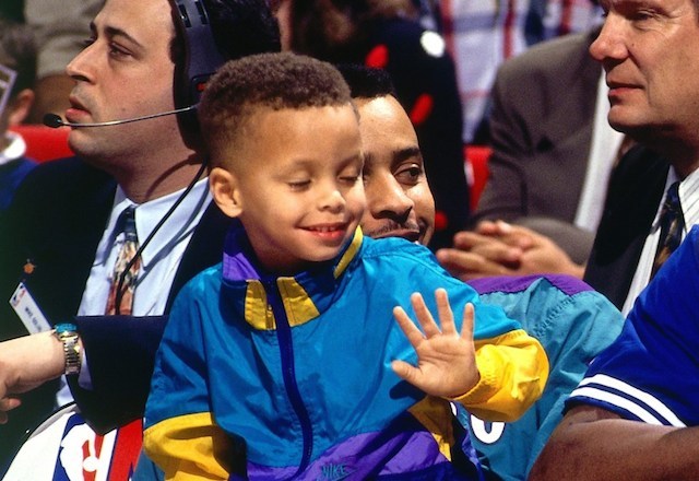 Stephen Curry was born